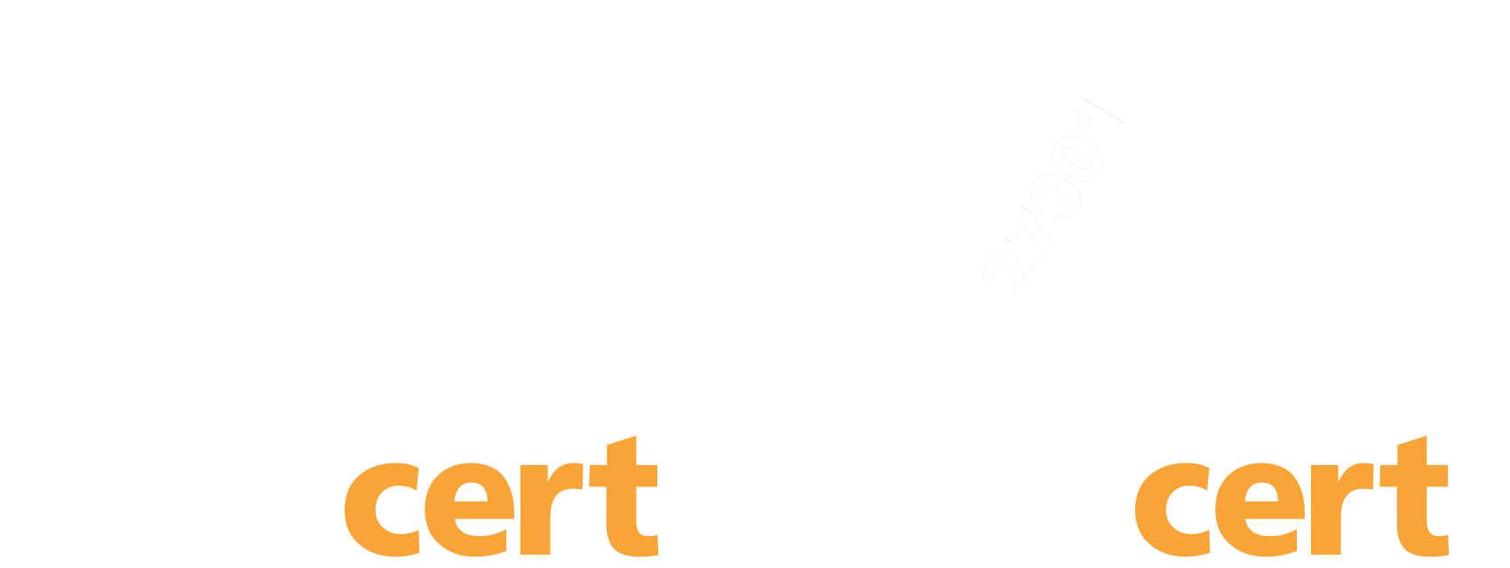 Logo Zertifizierungen Gutcert ISO 9001 und ISO 27001